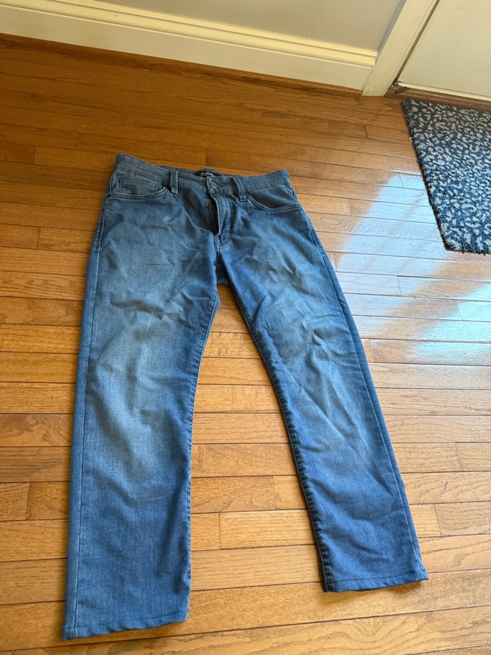Men's Blue Bootcut Jeans